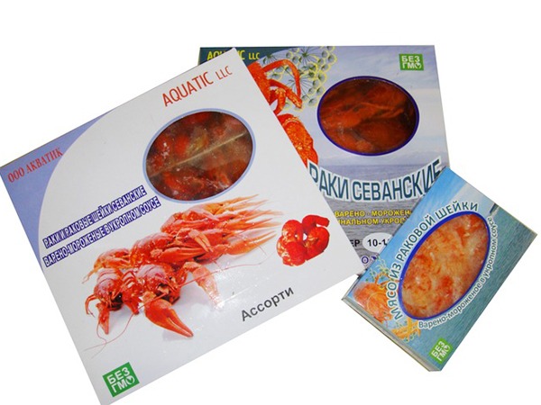 Раки в ассортименте в Нижнекамске
