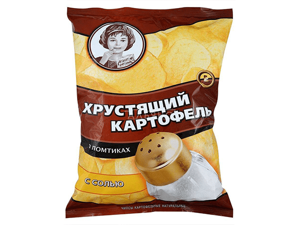 Картофельные чипсы "Девочка" 40 гр. в Нижнекамске