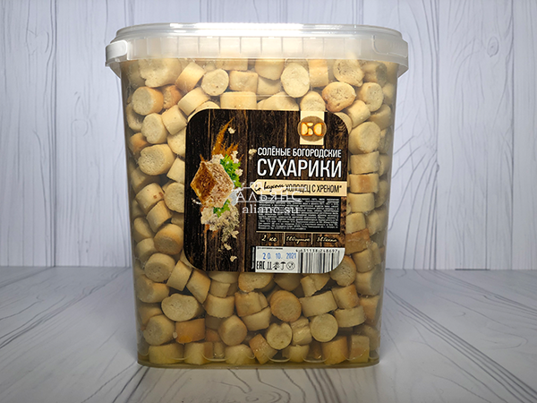 Сухарики с холодцом и хреном в Нижнекамске