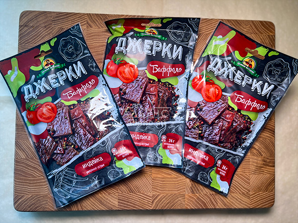 Джерки из индейки "Баффало" 45 гр. в Нижнекамске