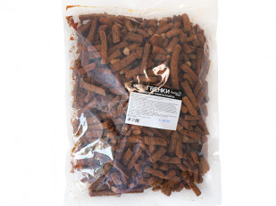 Серебристый полосатик: Деревенские гренки со вкусом Томат Спайси (Сурские)