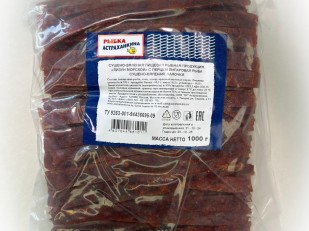 Окунь морской холодного копчения: Морской лизун с перцем вяленый