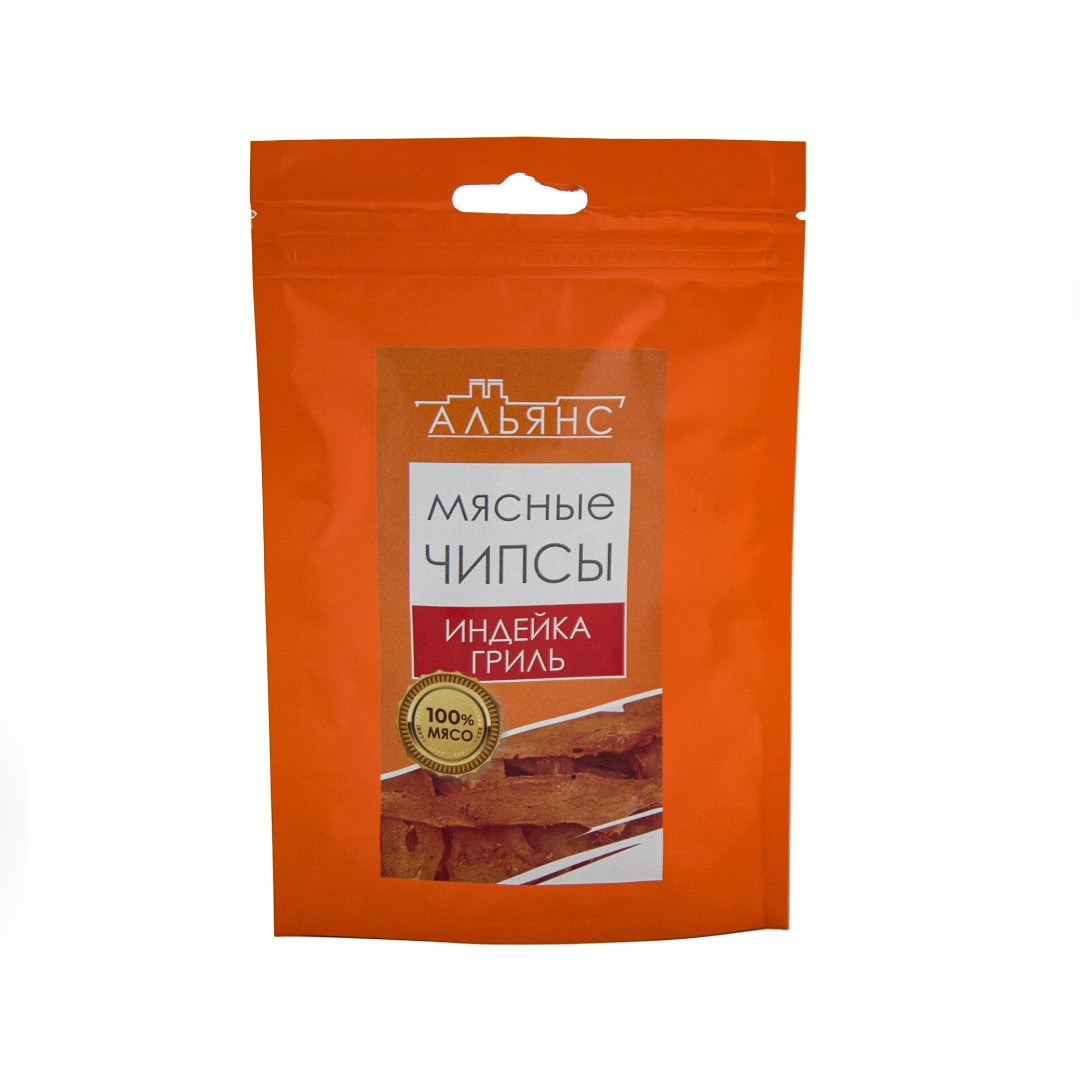 Мясо (АЛЬЯНС) вяленое индейка "Гриль" 50 гр. в Нижнекамске