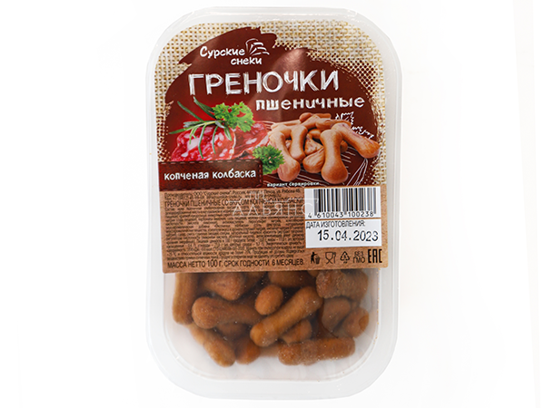 Сурские (ПШЕНИЧНЫЕ) Копченая колбаска (100 гр) в Нижнекамске