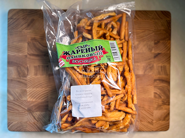 Жареный сыр "ВКУСНЯШКА" (Оливковый) 500гр. в Нижнекамске