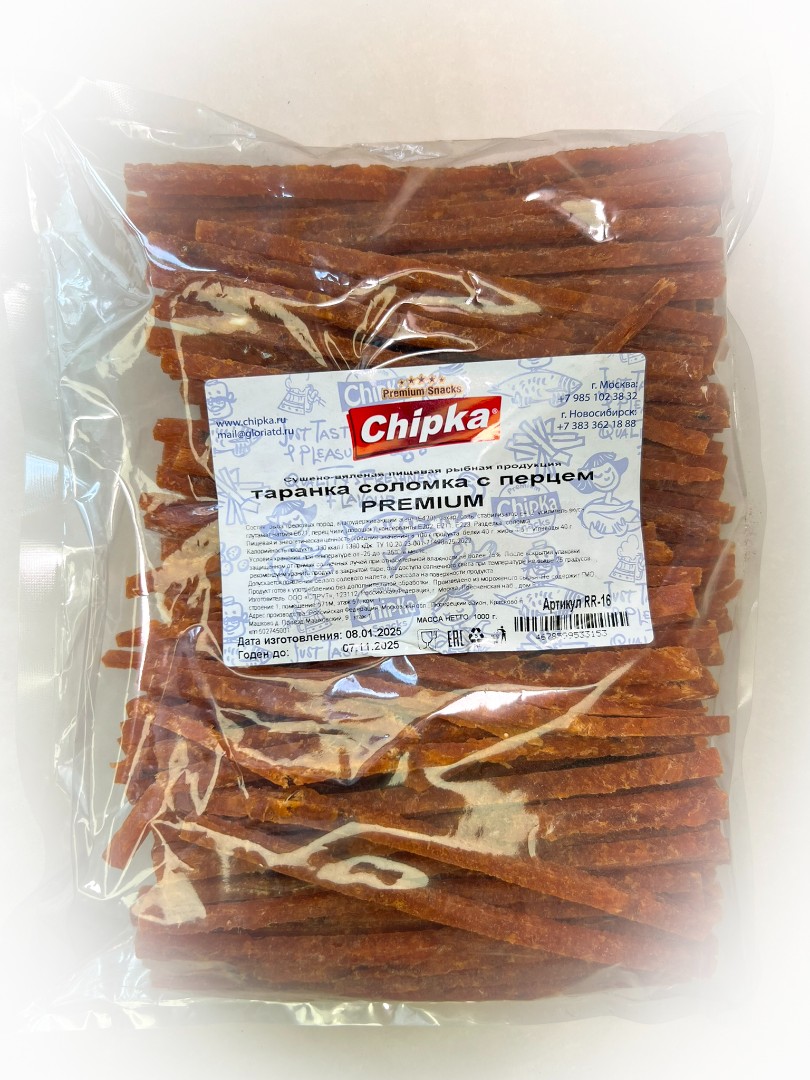 Таранка с перцем (соломка) (Chipka ПРЕМИУМ) в Нижнекамске