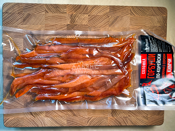 Горбуша соломка по-корейски в Нижнекамске